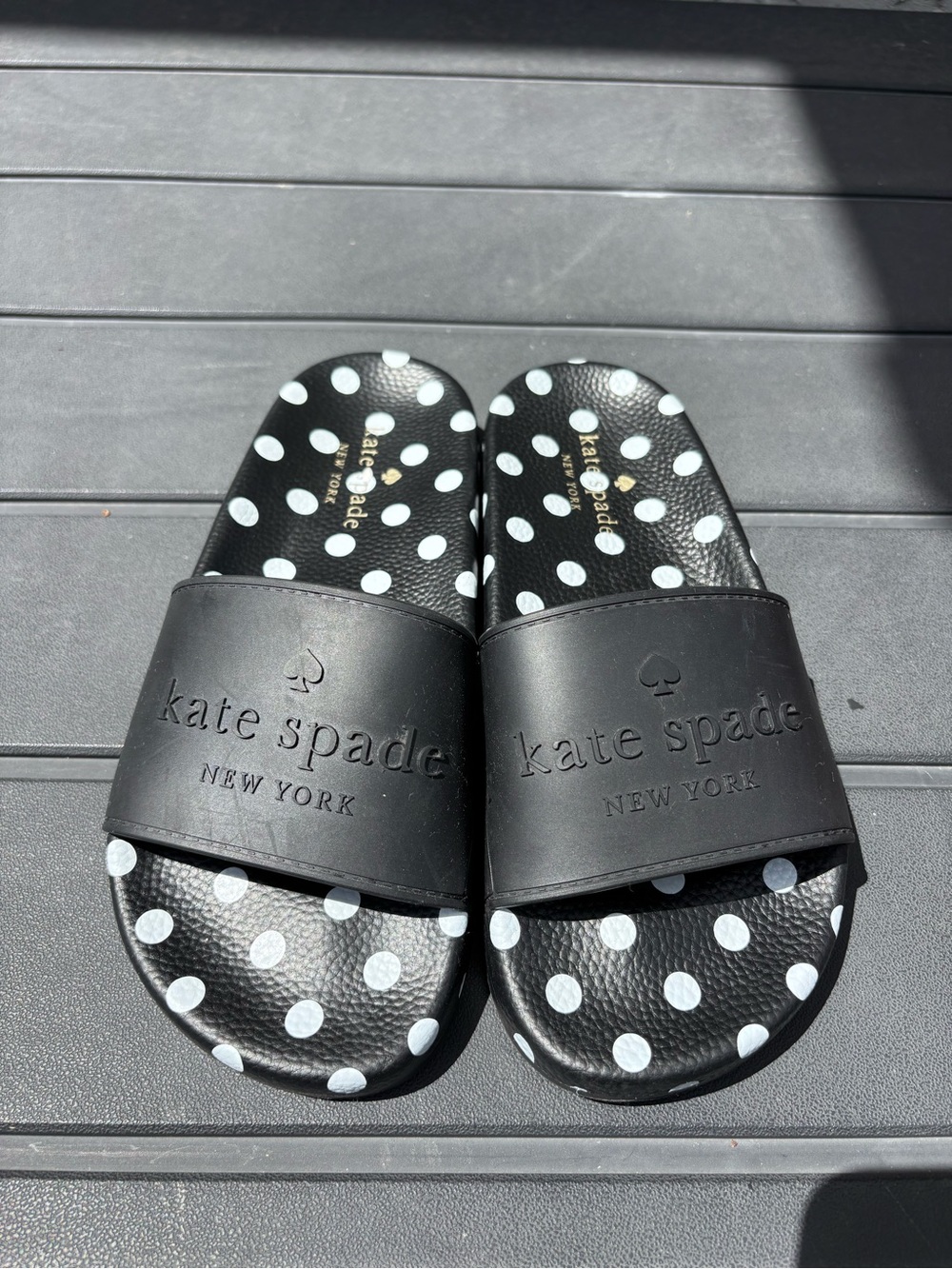 Kate Spade “Sunny” Slide Sandals